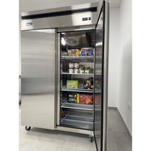 Unifrost F1310SVN 1300L Upright Double Door Freezer
